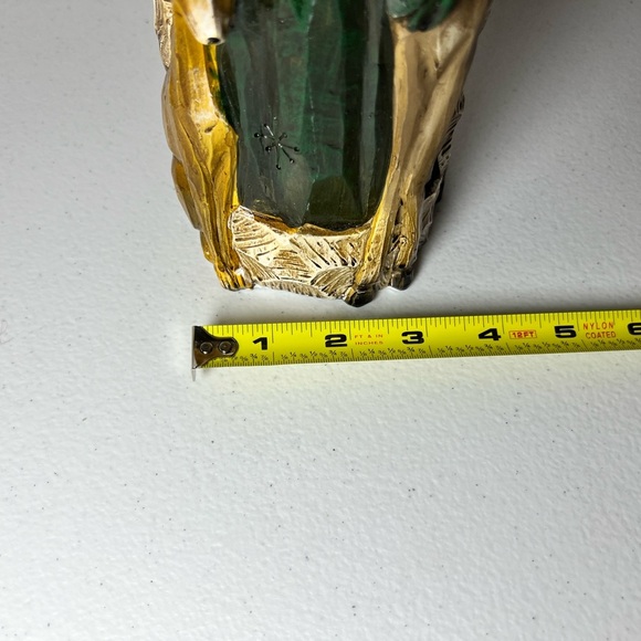 Wooden Carved Pencil Santa Owl Cardinal Bird Fox Raccoon Hand Painted - Picture 11 of 15